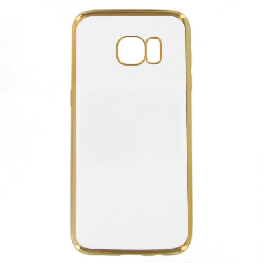 TPU Handyhülle für Samsung Galaxy S7 Edge Gold