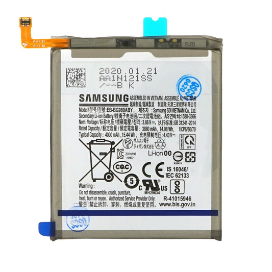 Original EB-BG980ABY Akku für Samsung Galaxy S20 G980F 4000mAh GH82-22122A