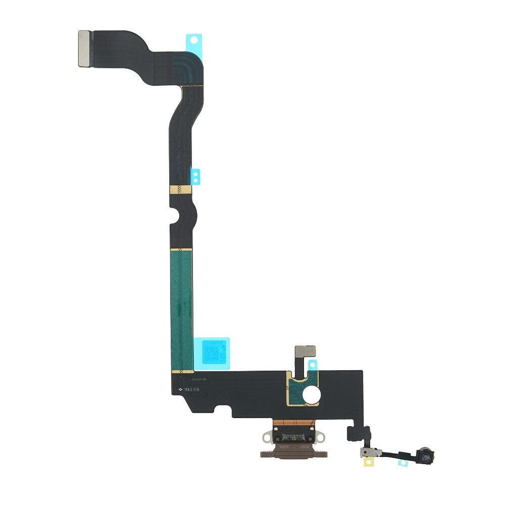 Ladebuchse für iPhone XS Max Gold Dock Connector Flex