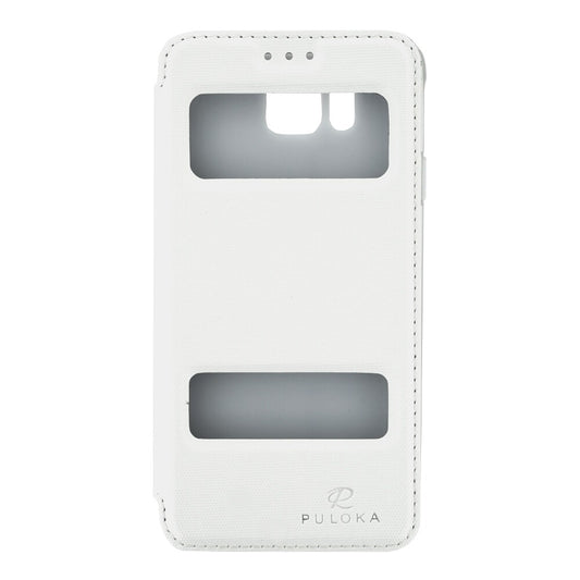 Klapptasche Handyhülle für Samsung Galaxy Alpha G850 Weiß Schutz Tasche