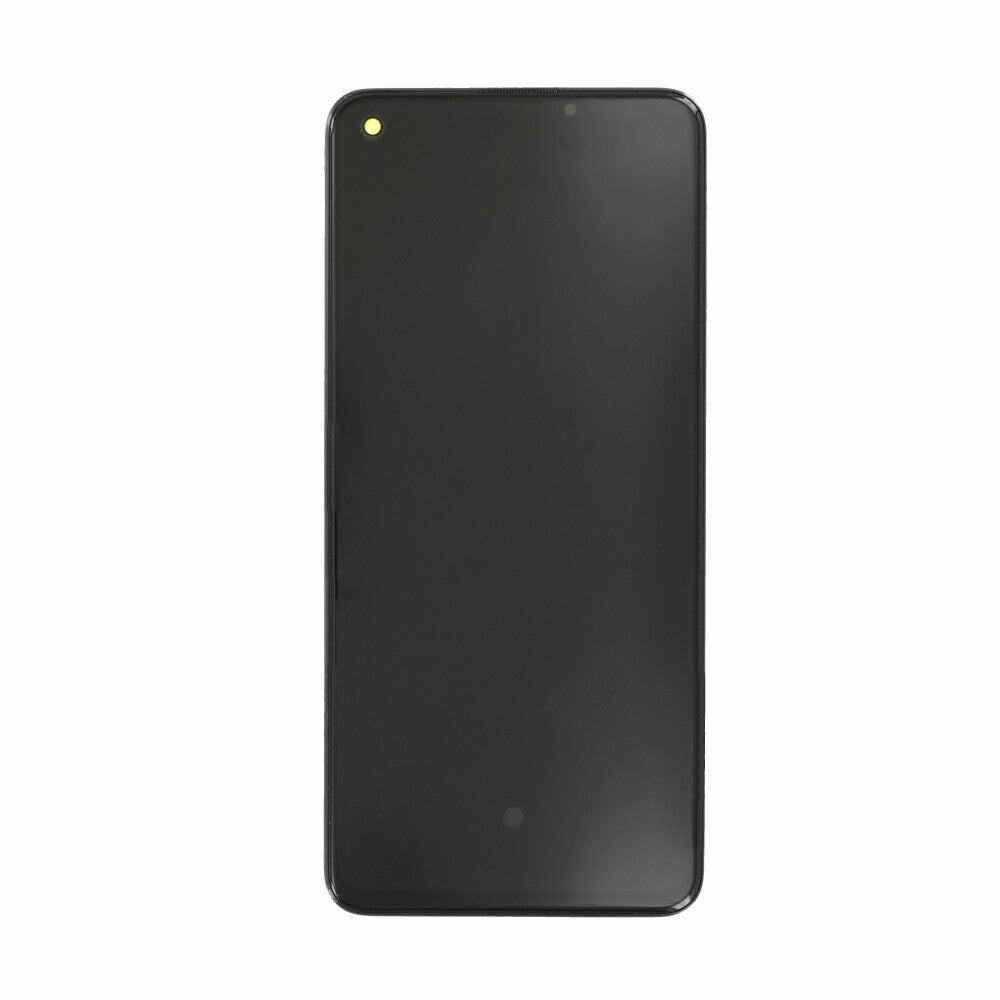 Display für OPPO A74 5G Schwarz LCD + Rahmen Touch Bildschirm