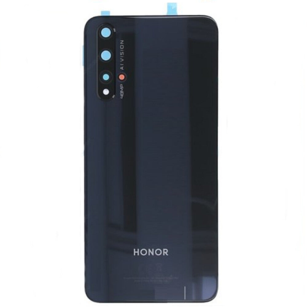 Original für Huawei Honor 20 Akkufachdeckel 02352TXE Midnight Schwarz Rückseite