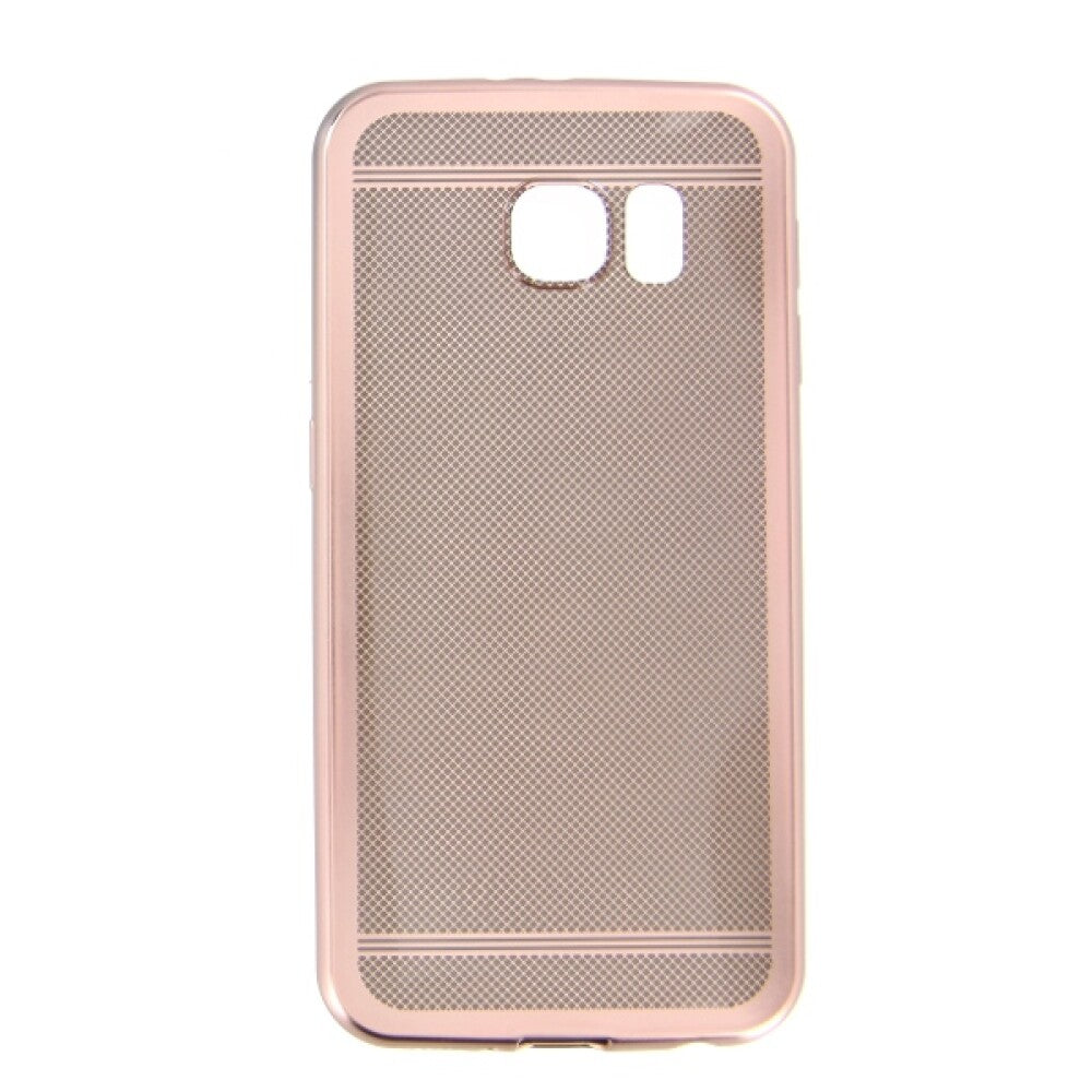 Silikonhülle Handyhülle für Samsung Galaxy S6 Rose Tasche Schutz Case