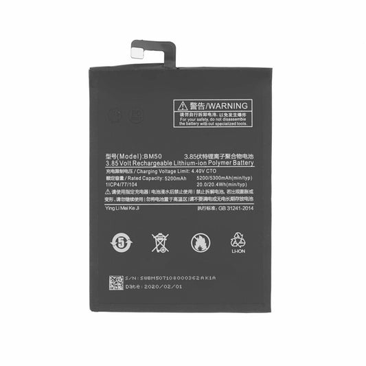 Akku BM50 für Xiaomi Mi Max 2 Ersatzakku 5300mAh wie Original
