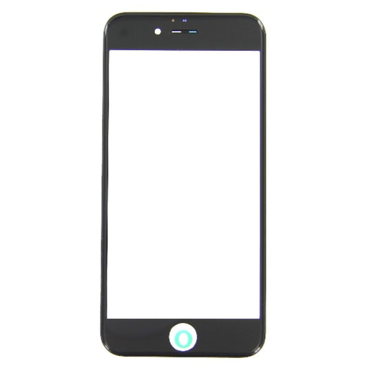 Displayglas für iPhone 6s schwarz LCD + Rahmen Echt Glas Displayschutz