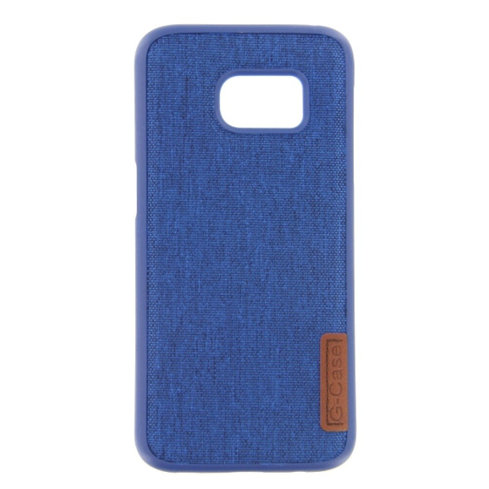 Silikon Handyhülle für Samsung S7 Blau Schutz Tasche