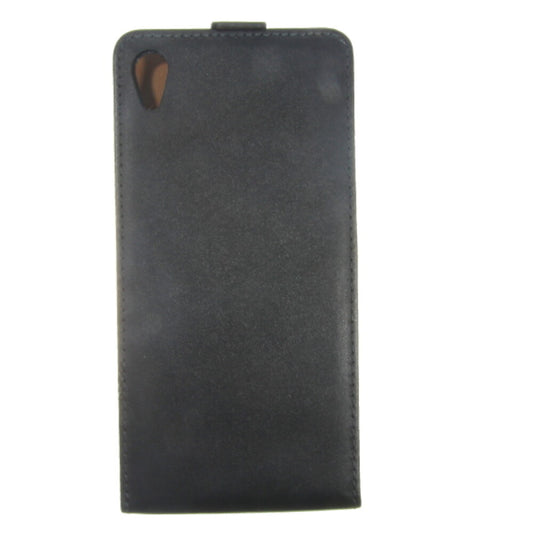 Slim Leder Flip Handyhülle für Sony Z2 Schwarz 4250710552825