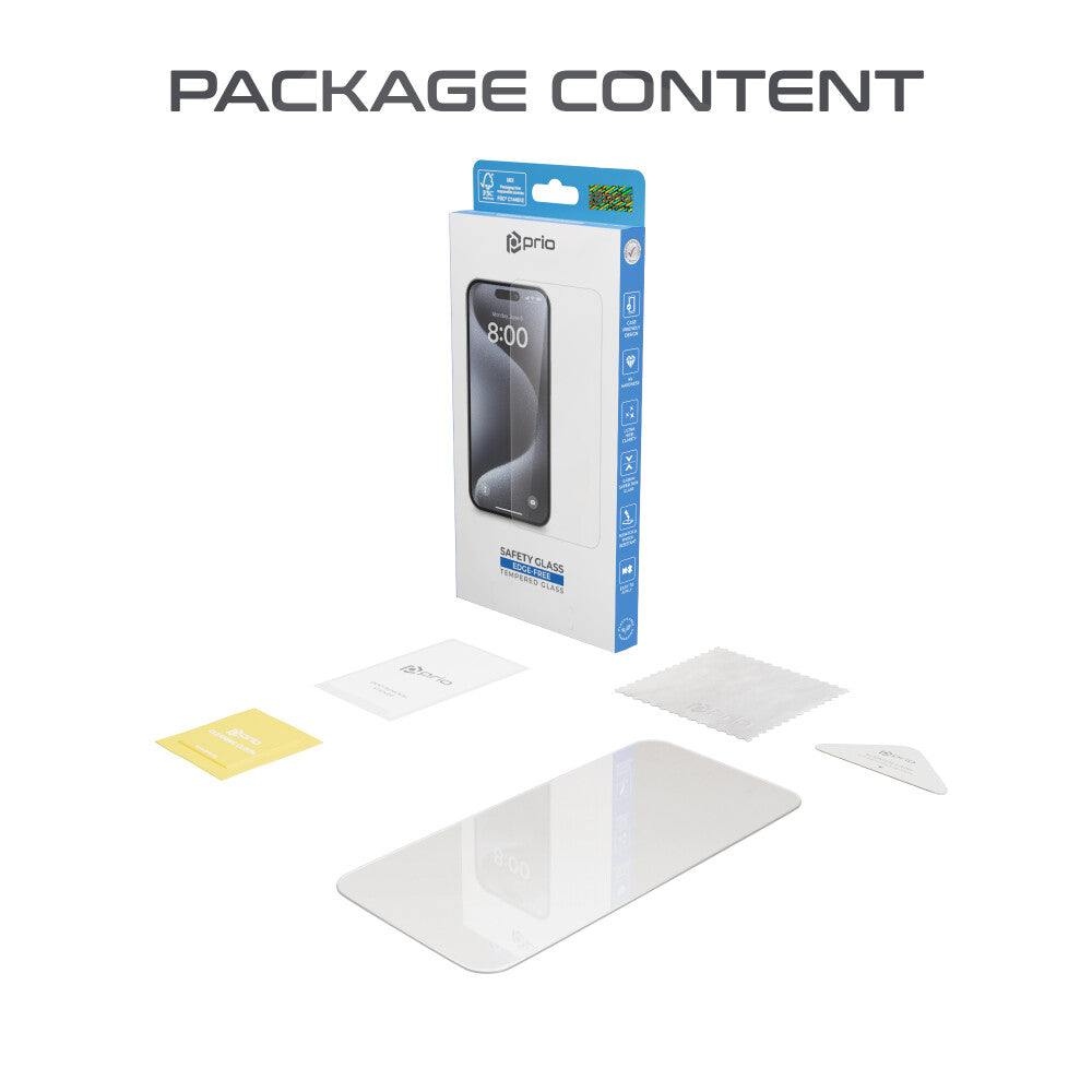 prio Tempered Glass Displayschutzfolie für Samsung S25+ klar