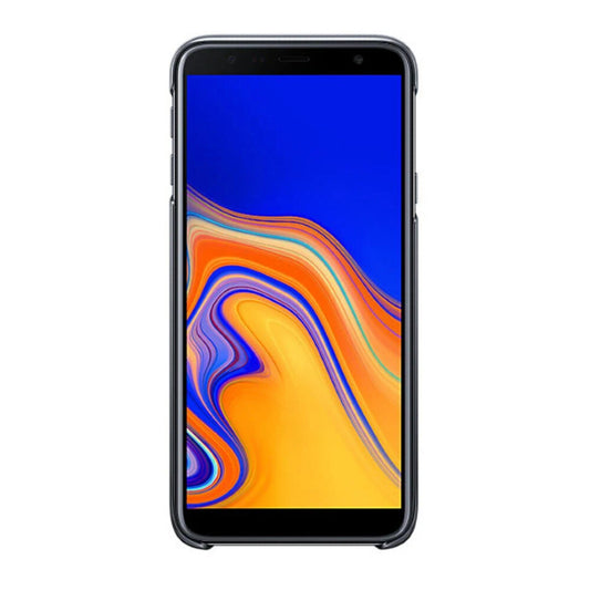 Original Hardcover Handyhülle für Samsung J4 Plus Schwarz EF-AJ415CBEGWW