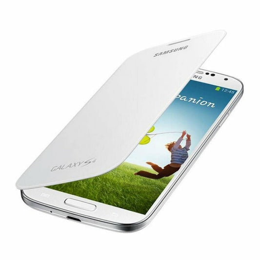 Samsung Flip Cover / Case / Tasche EF-FI950BW für S4 weiß - EF-FI950BWEGWW