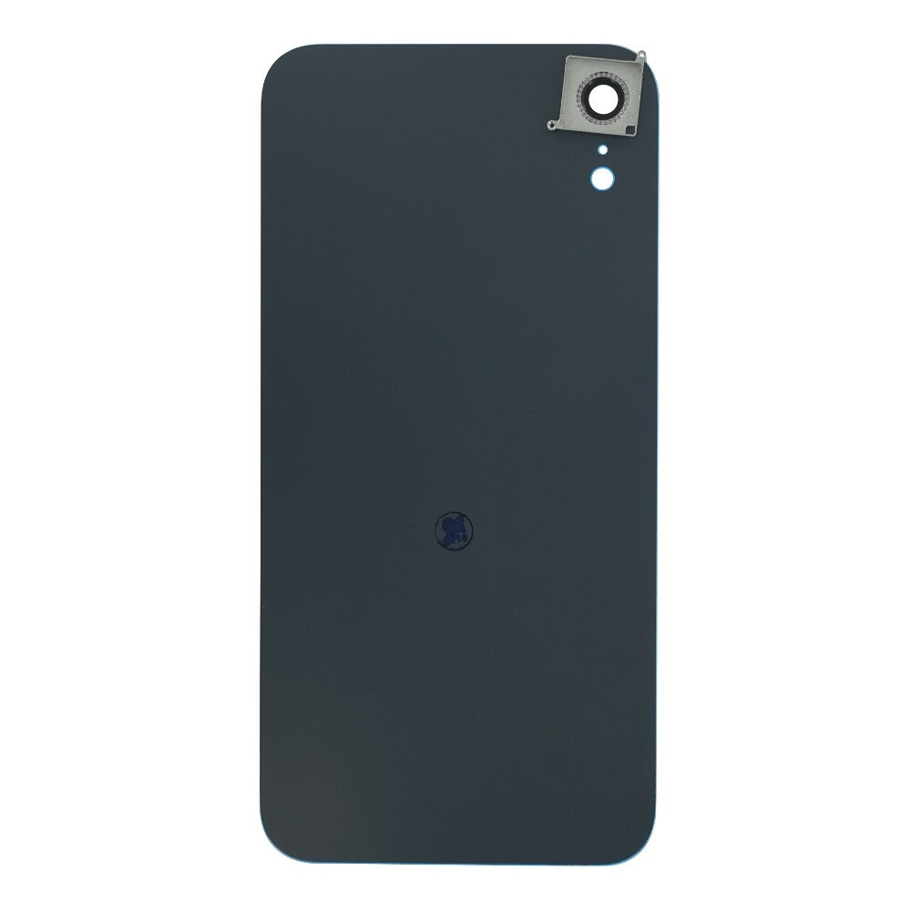 für iPhone XR Akkufachdeckel Backcover Blau Kameraglas Rückseite