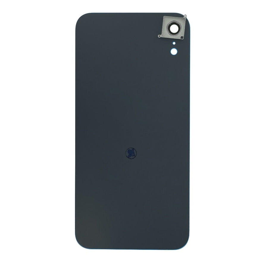 für iPhone XR Akkufachdeckel Backcover Blau Kameraglas Rückseite
