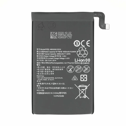 Original Akku für Huawei Mate 30 Pro 4G 5G HB555591EEW 4500mAh Batterie