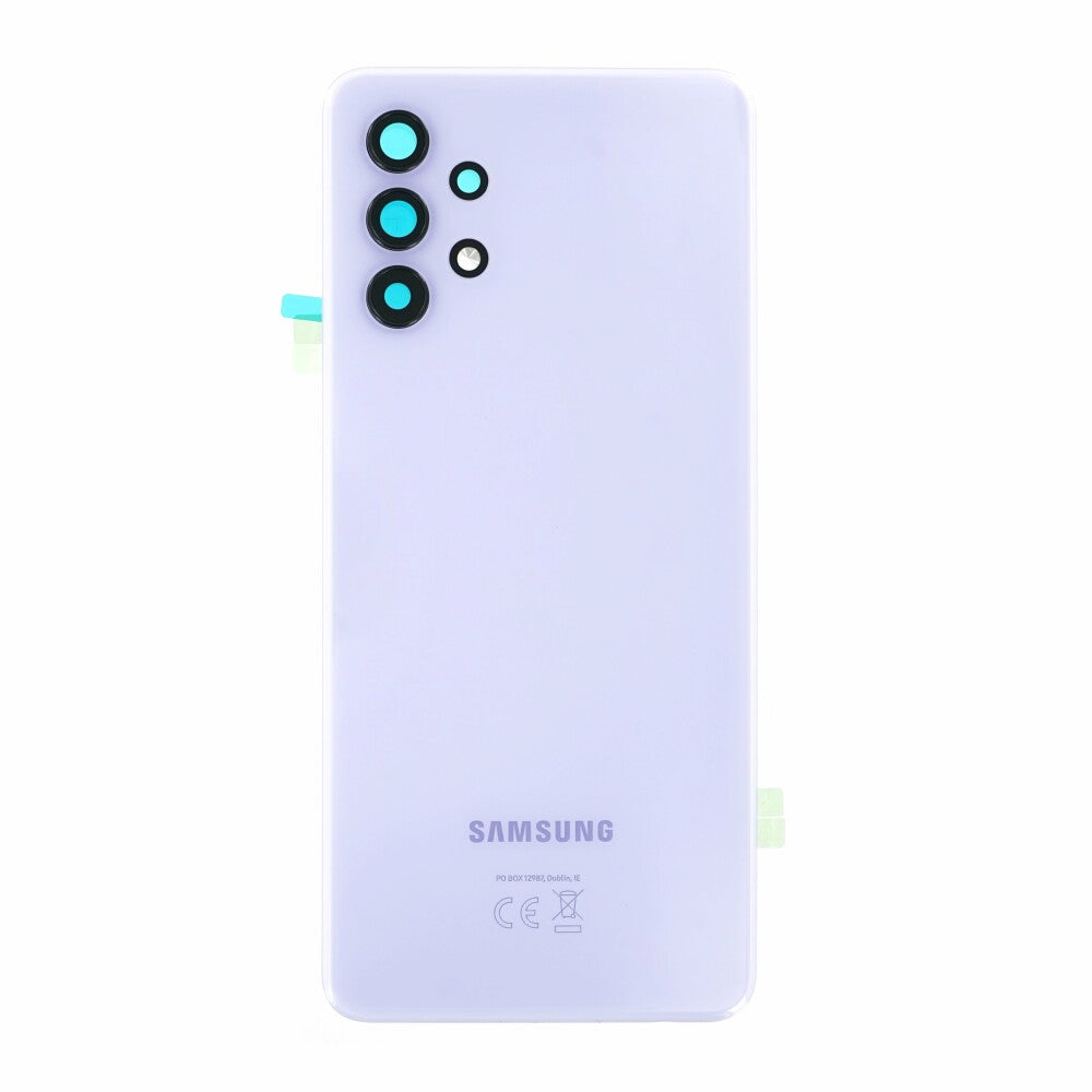 Original für Samsung Galaxy A32 Akkufachdeckel Violett GH82-25545D Rückseite