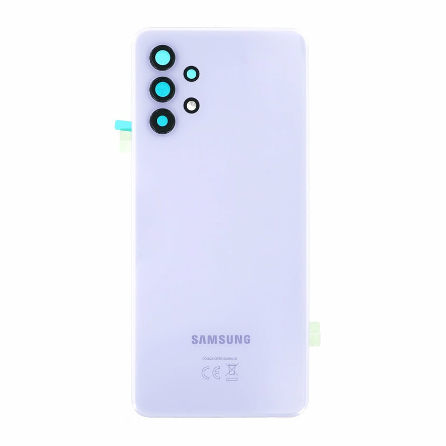 Original für Samsung Galaxy A32 Akkufachdeckel Violett GH82-25545D Rückseite