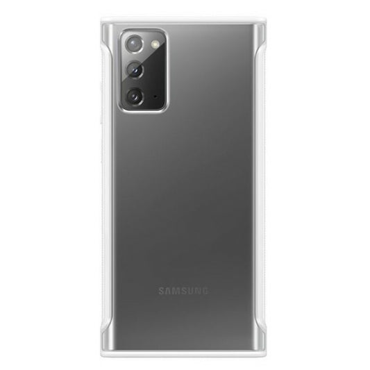 Original Clear Handyhülle für Samsung Galaxy Note20 Weiß EF-GN980CWEGEU