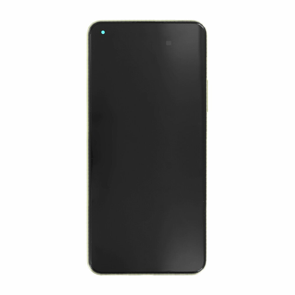 Display-Einheit + Rahmen für Xiaomi Mi 11 Lite 5G citrus yellow