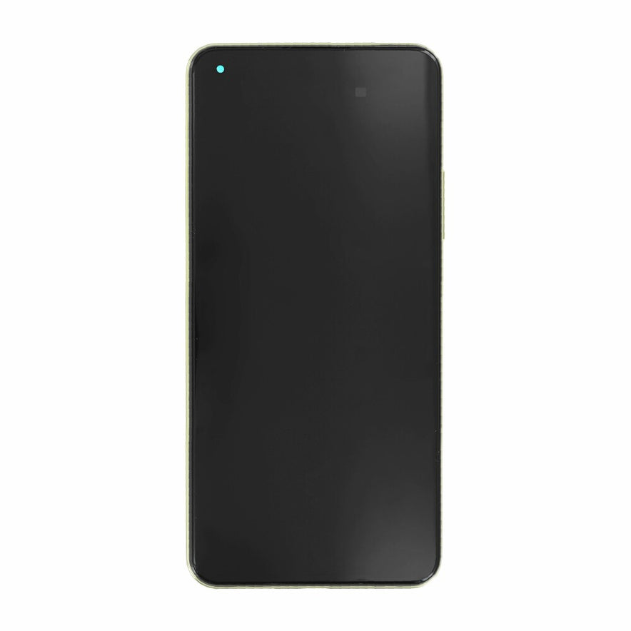 Display-Einheit + Rahmen für Xiaomi Mi 11 Lite 5G citrus yellow