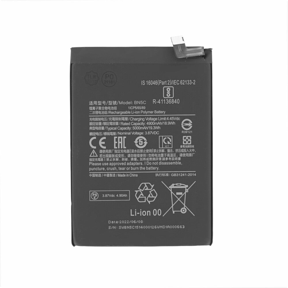 Akku BN5C für Poco M4 M4 Pro 5G Batterie Ersatzakku