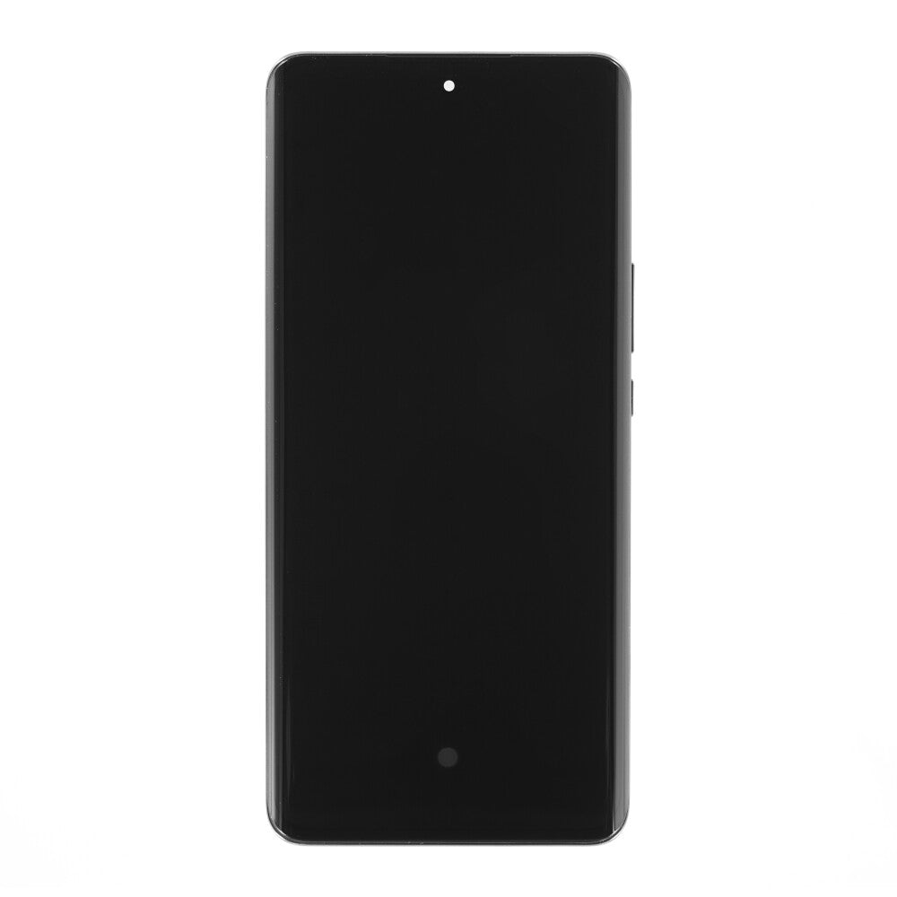 Display für Honor Magic5 Lite LCD + Rahmen Silber Bildschirm Touch