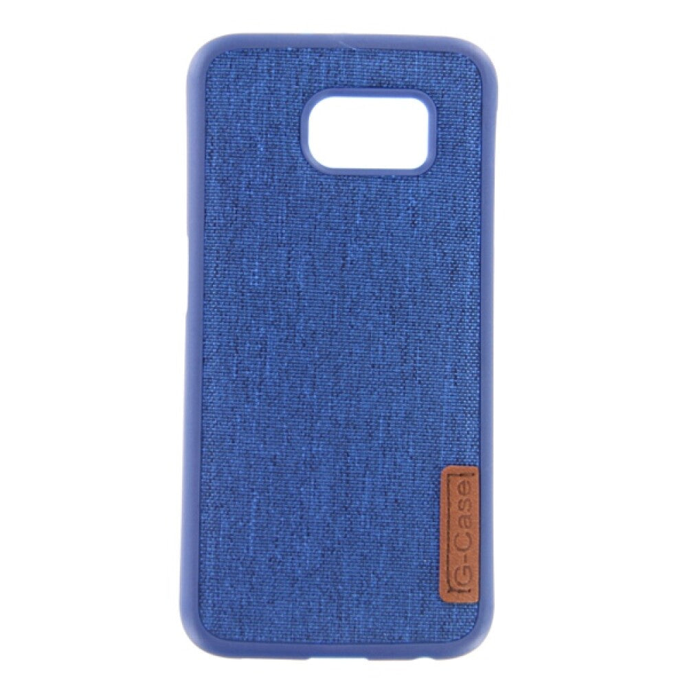 Silikon Handyhülle für Samsung S6 Blau Schutz Tasche