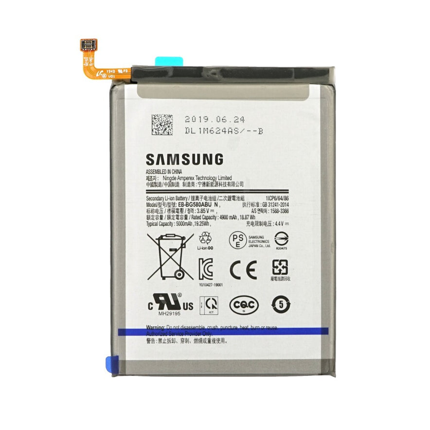 Original EB-BG580ABU Akku für Samsung Galaxy M20 M205F 5000mAh GH82-20620A