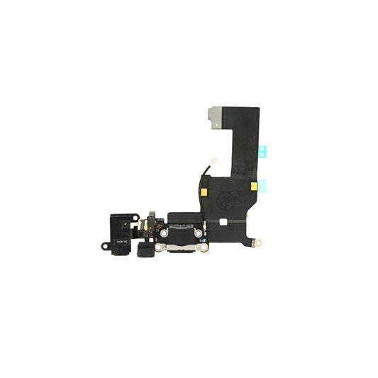 Ladebuchse für iPhone 5 Schwarz Dock Connector Flex Ersatz