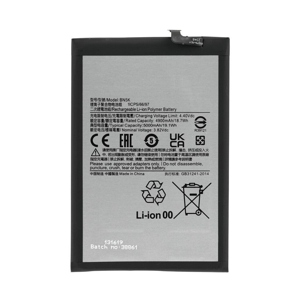 BN5K Akku für Redmi 12 12C Batterie Ersatzakku wie Original