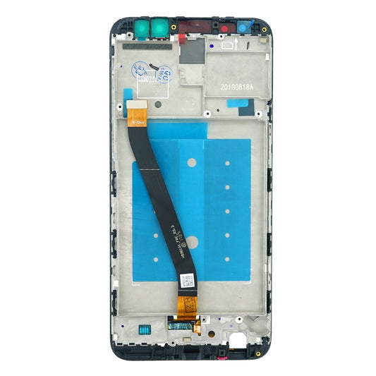 Displayeinheit + Rahmen für Huawei Mate 10 Lite schwarz, ohne Logo