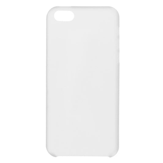Ultradünne TPU Handyhülle für iPhone 5c Transparent Weiß Schutz Case