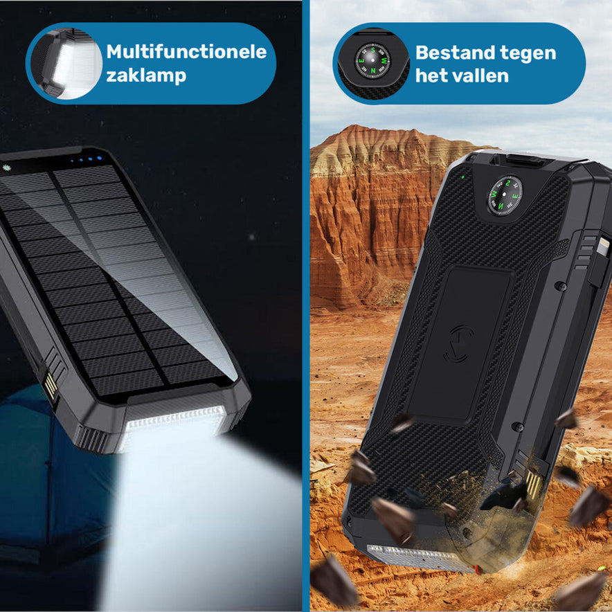 UFUZON Solar-Powerbank 30k