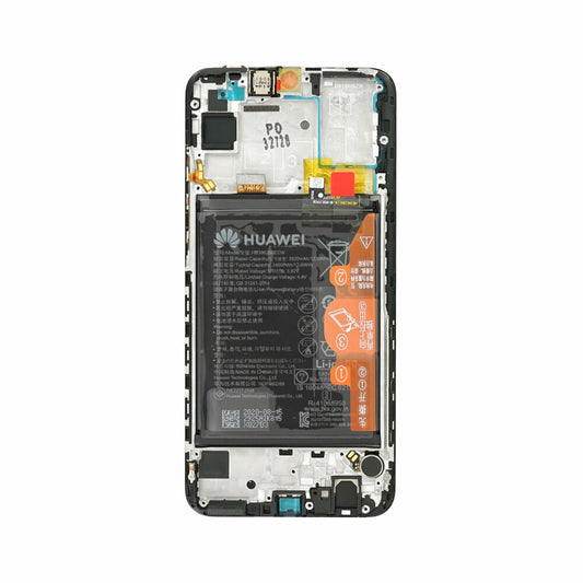 Original Display für Huawei P Smart 2020 LCD + Rahmen schwarz 02353RJT