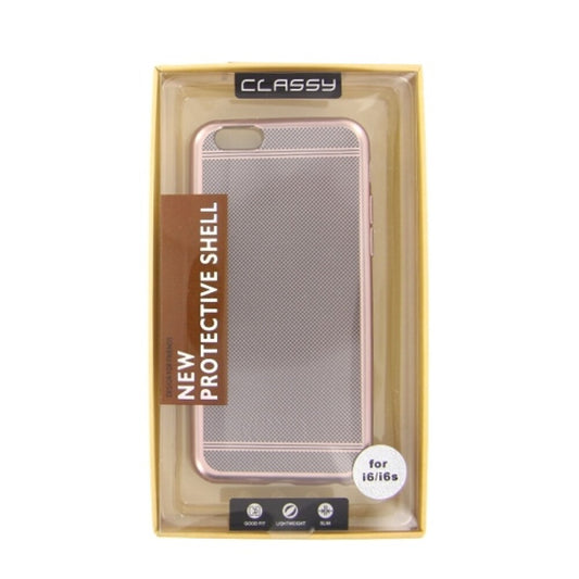 Silikonhülle Handyhülle für iPhone 6 6S Rose Handy Tasche Schutz