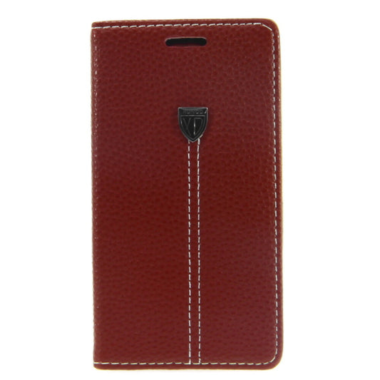Book Case Handyhülle für Galaxy S5 Braun 4250710563821