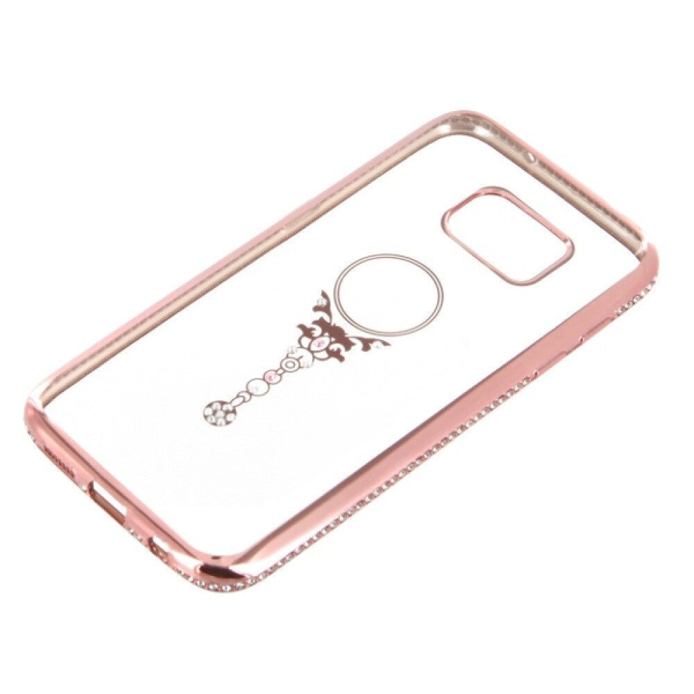 TPU Handyhülle für Samsung Galaxy S7 Roségold - Handy Tasche Schutz