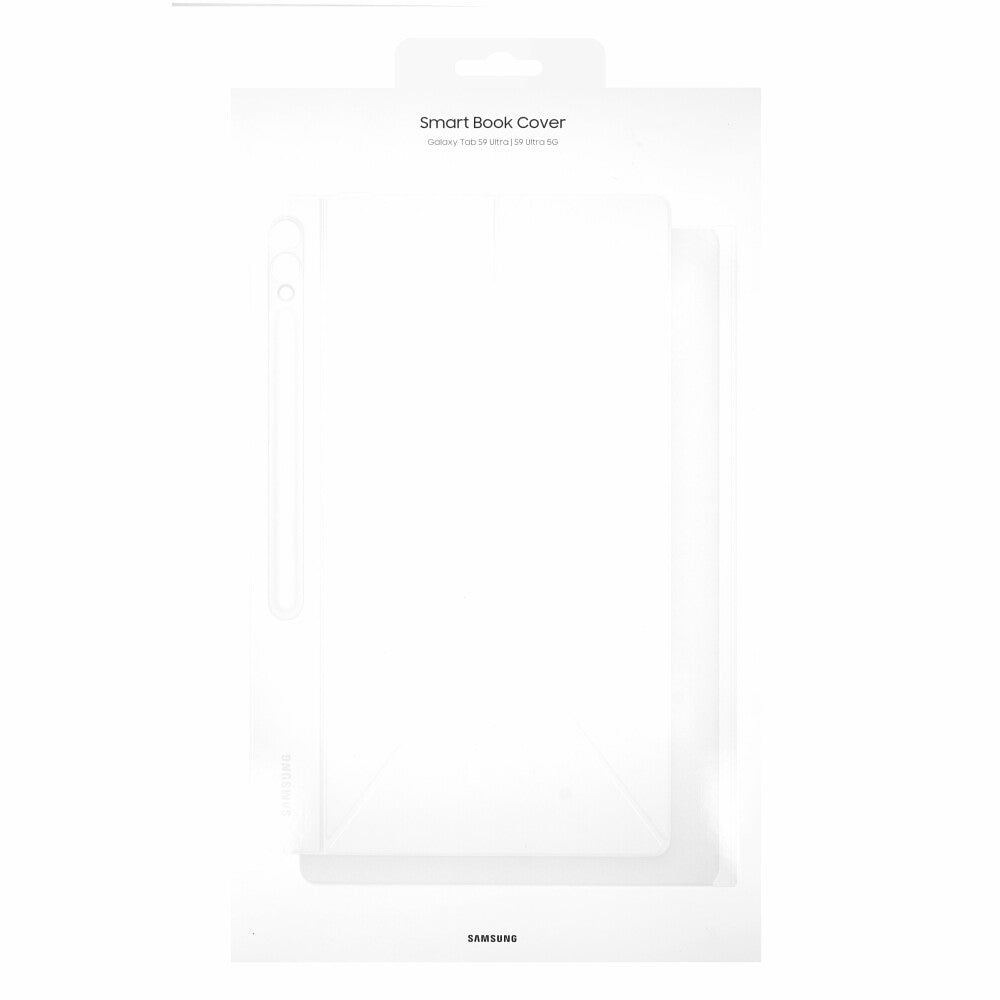 Original Smart Book Cover für Samsung Galaxy Tab S9 Ultra Weiß EF-BX910PWEGWW