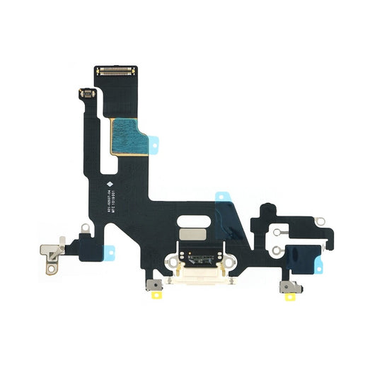 Ladebuchse für iPhone 11 Weiß Dock Connector Flex Ersatz
