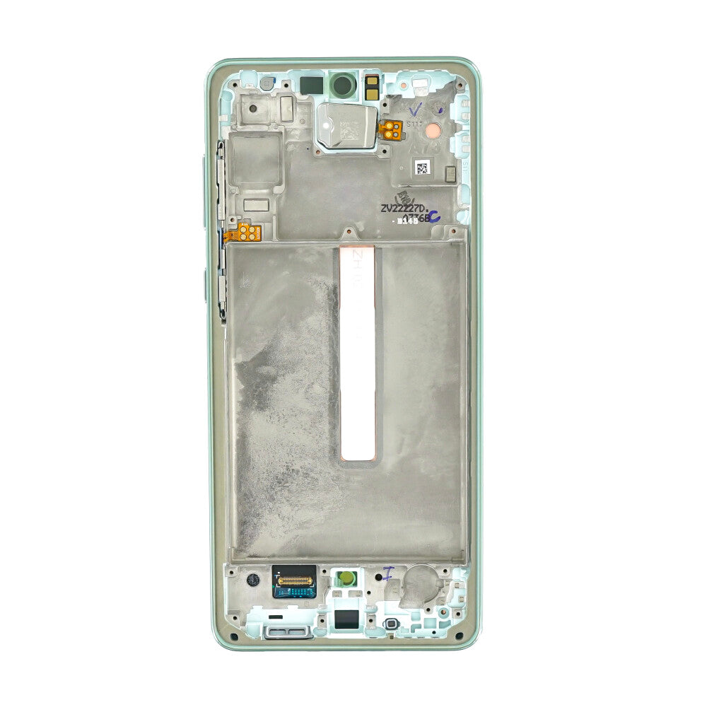 Samsung Displayeinheit + Rahmen A736 Galaxy A73 5G grün GH82-28686C