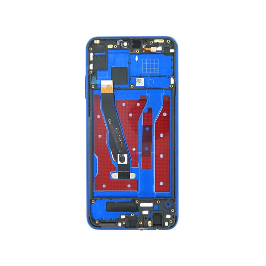 Displayeinheit + Rahmen Huawei Honor 8X/Honor View 10 Lite blau, ohne Logo