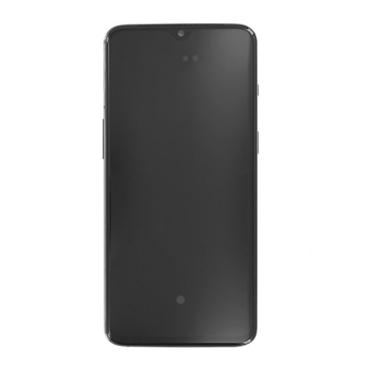Display-Einheit + Rahmen für OnePlus 7 grau