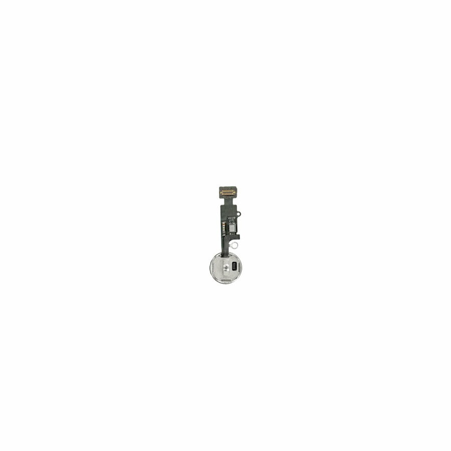 Home Button für iPhone 7 Silber Flex Kabel Touch ID Sensor NEU