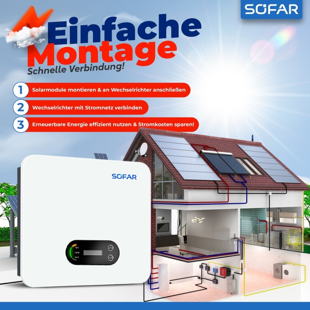 Wechselrichter Sofar Solar 11KTLX-G3