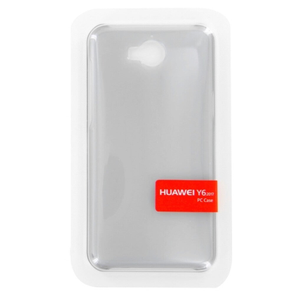 Original Bumper Handyhülle für Huawei Y6 2017 Transparent Schutz 51991927