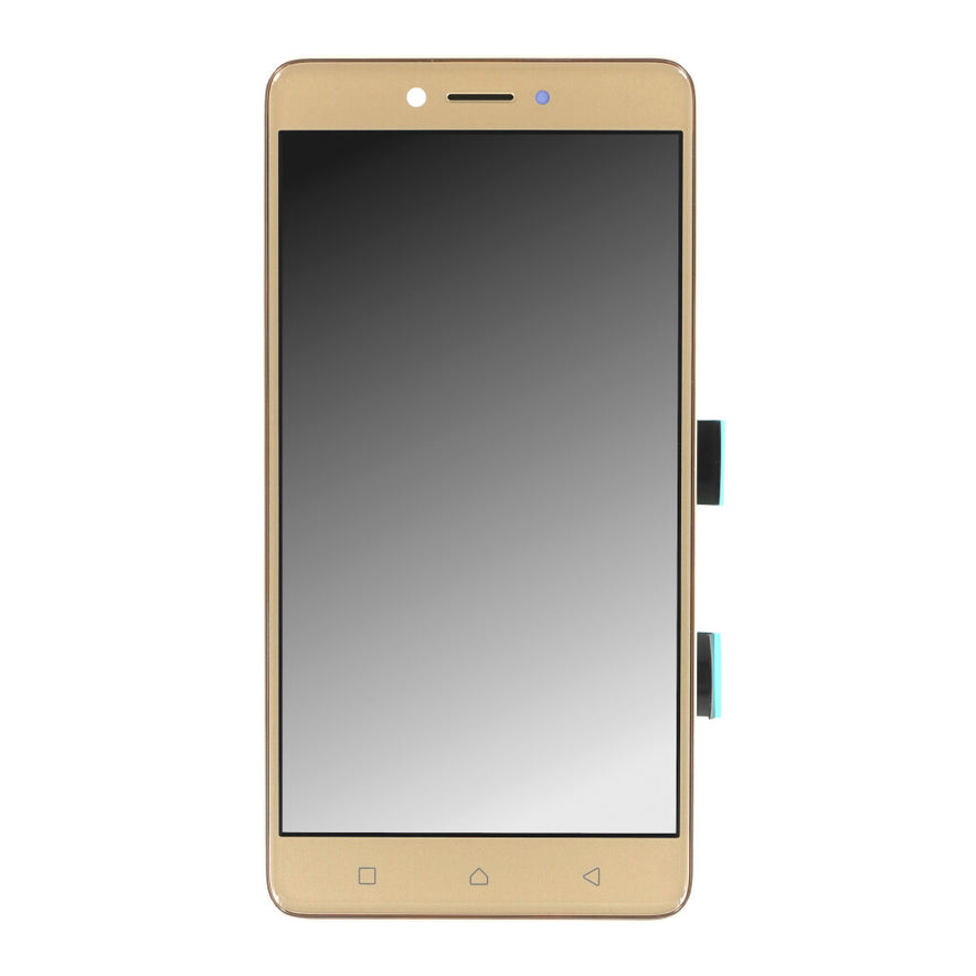 Display für Lenovo K6 Note Gold LCD + Rahmen Touch Bildschirm