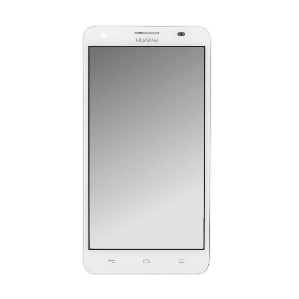 Display für Huawei Honor 3X LCD + Rahmen Weiß Touch Bildschirm