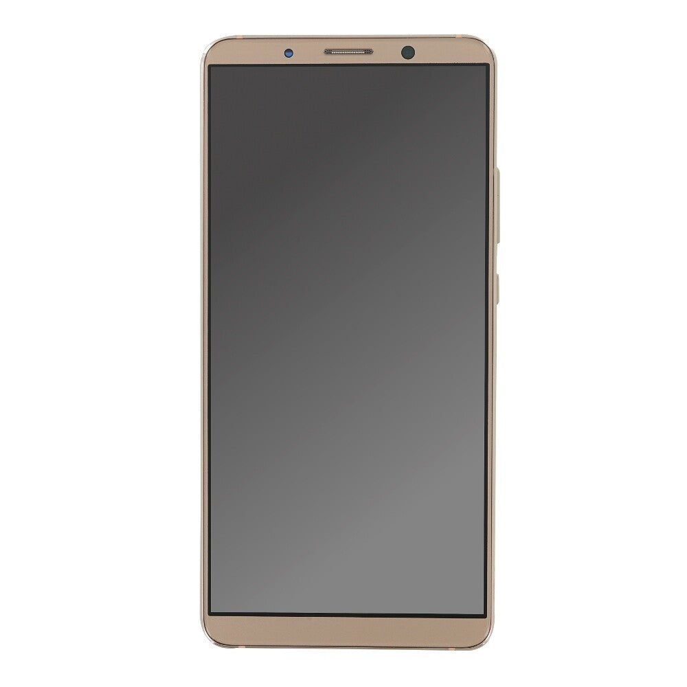 Displayeinheit + Rahmen für Huawei Mate 10 Pro gold, ohne Logo
