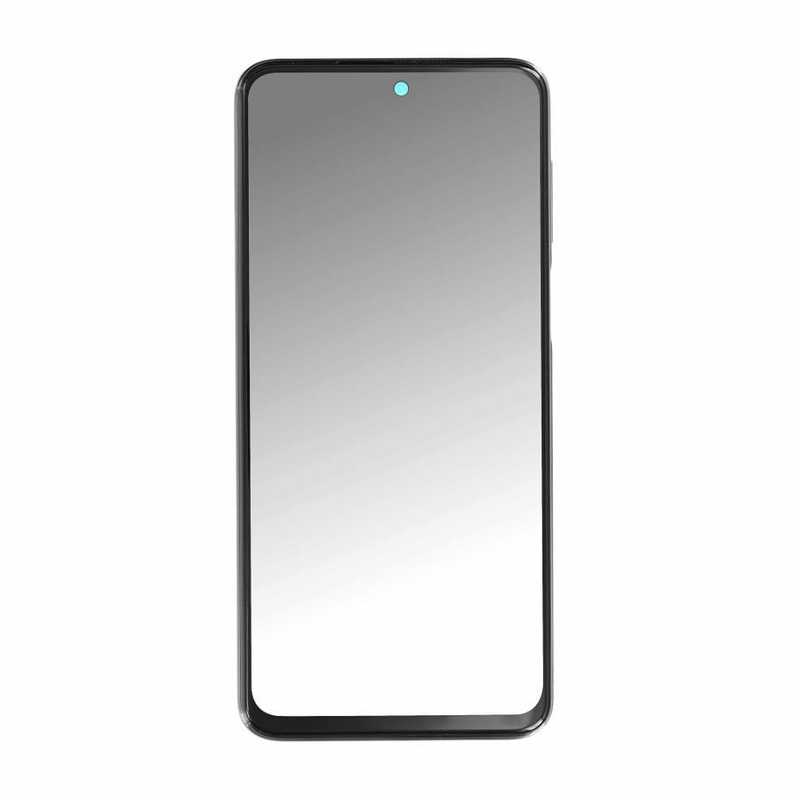 Display-Einheit + Rahmen für Xiaomi Mi 10T Lite 5G pearl grey