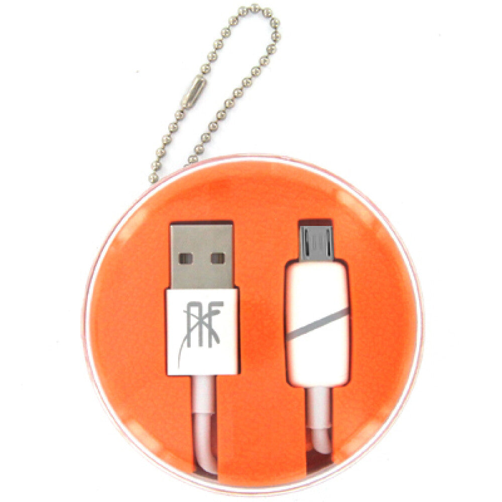 Original SATY Micro-USB-Datenkabel Orange