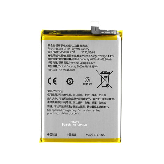 BLP771 Akku für Realme C25Y wie Original 4500mAh Batterie Ersatzakku