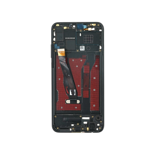 Displayeinheit + Rahmen für Honor 8X/Honor View 10 Lite schwarz, ohne Logo